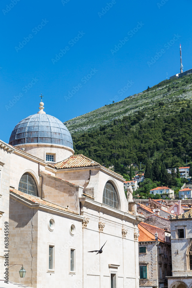 Dubrovnik Dome and Green Hill