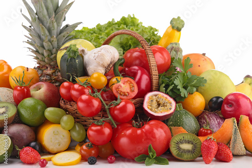 Fototapeta Naklejka Na Ścianę i Meble -  fruit and vegetable
