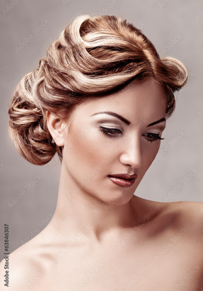 beauty lady portrait