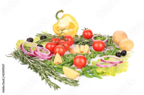 Fototapeta Naklejka Na Ścianę i Meble -  Various fresh vegetables.