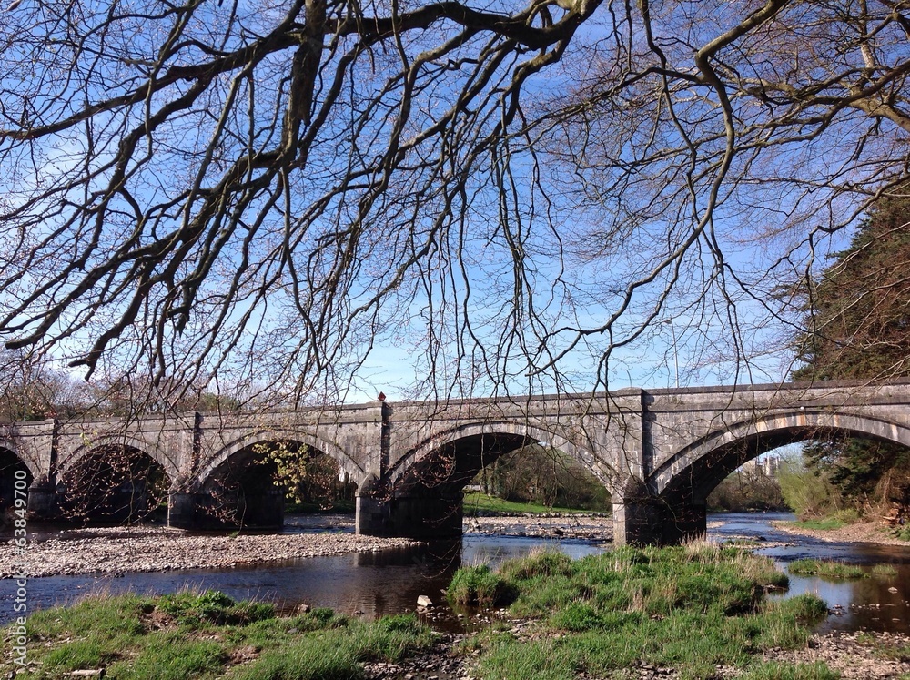 old stone bridge in Listowel,county kerry