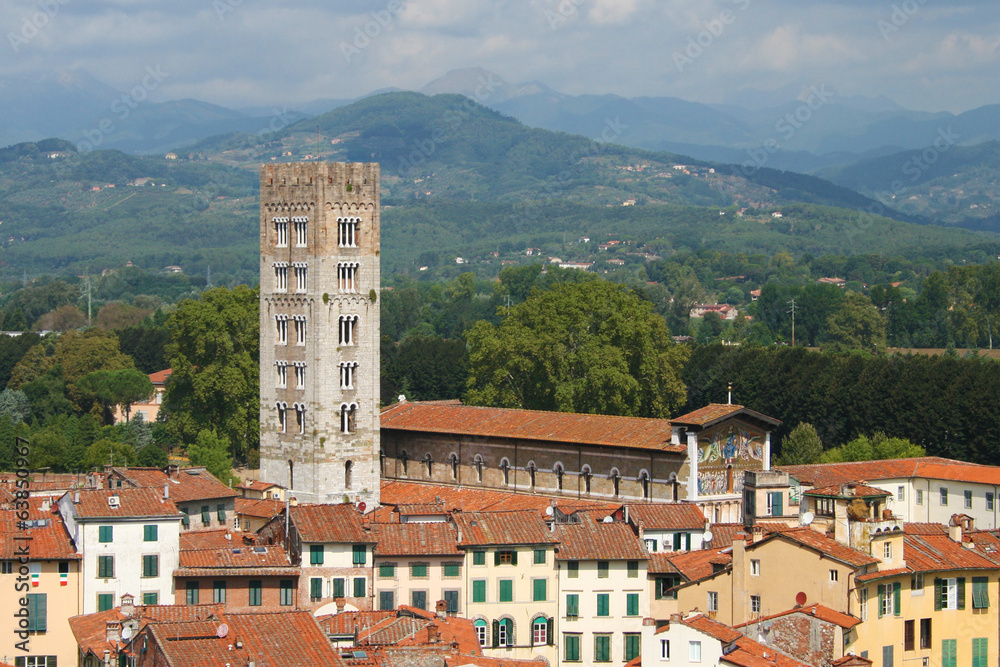 Campanile of San Frediano in Lucca