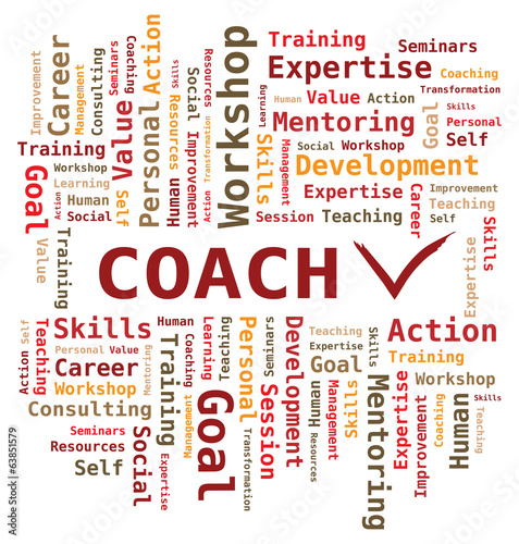 Nuage de Mots - COACH en anglais