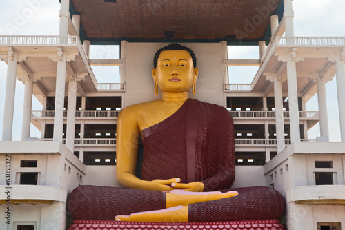 Weherahena Buddhist Temple in Matara, Sri Lanka. photo