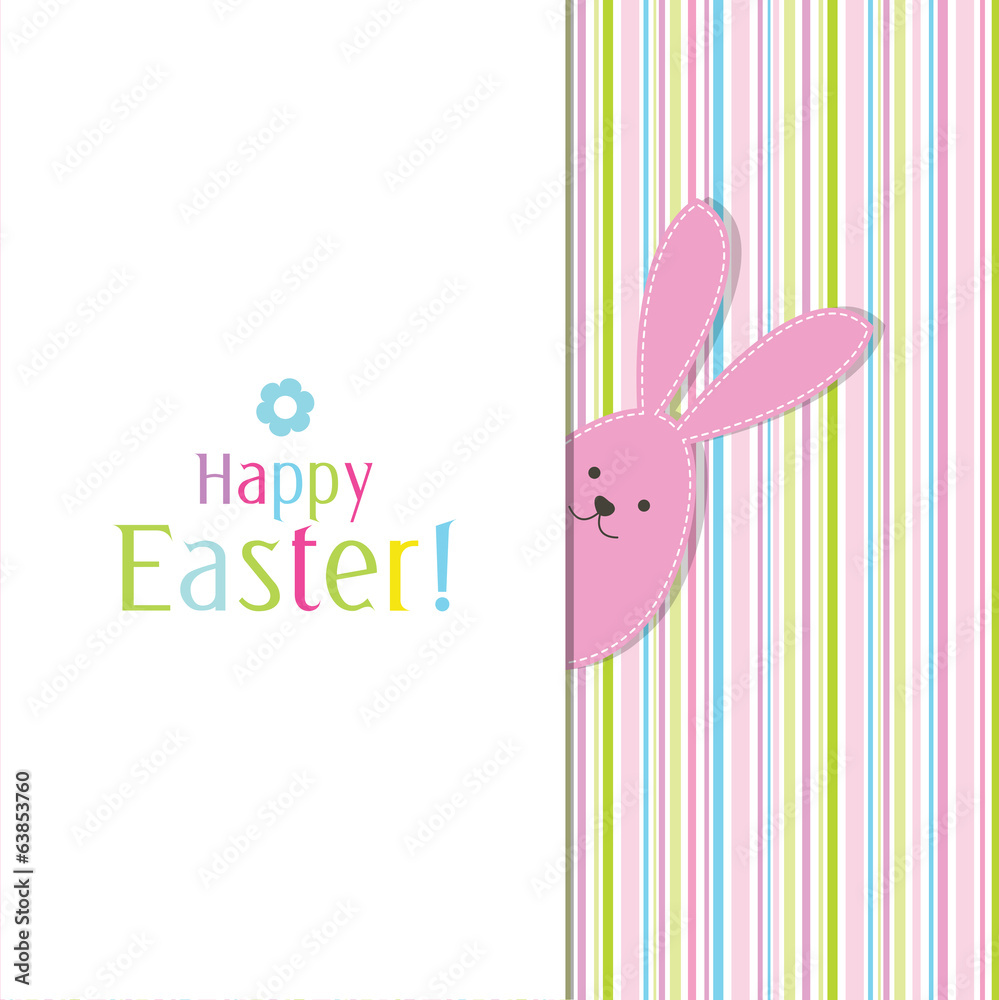 Easter card - greeting card with copy space