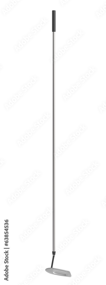 realistic 3d render of golf pole realistic 3d render of golf pole