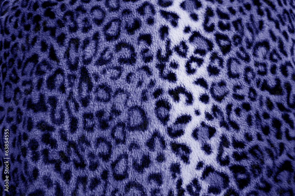 Obraz premium Purple / lilac leopard animal print fur pattern - fabric