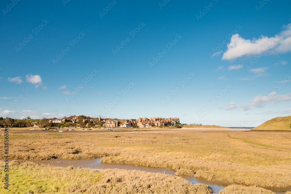 Fototapeta premium Alnmouth estuary