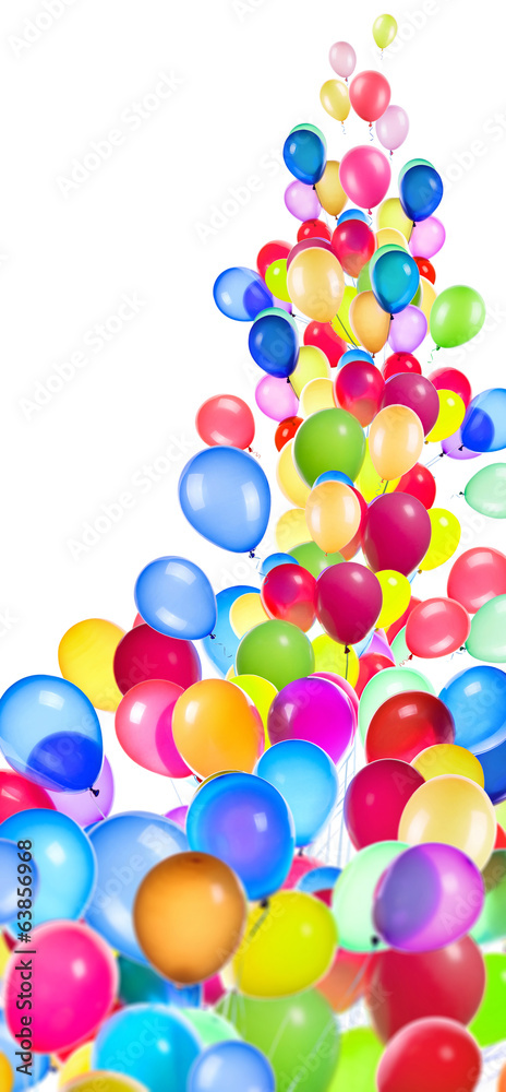 flying balloons isolated flying balloons isolated