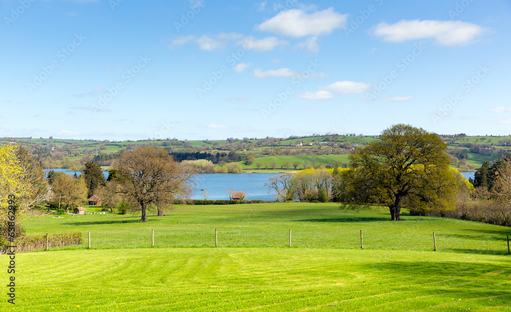 Blagdon Reservoir Somerset England UK near Bristol Blagdon Reservoir Somerset England UK near Bristol