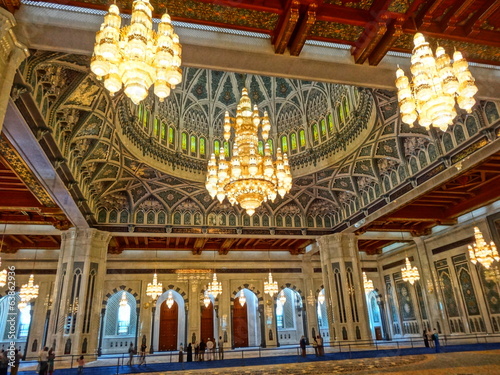 OMAN MASCATE MUSCAT Sultan Qaboos Grand Mosque
