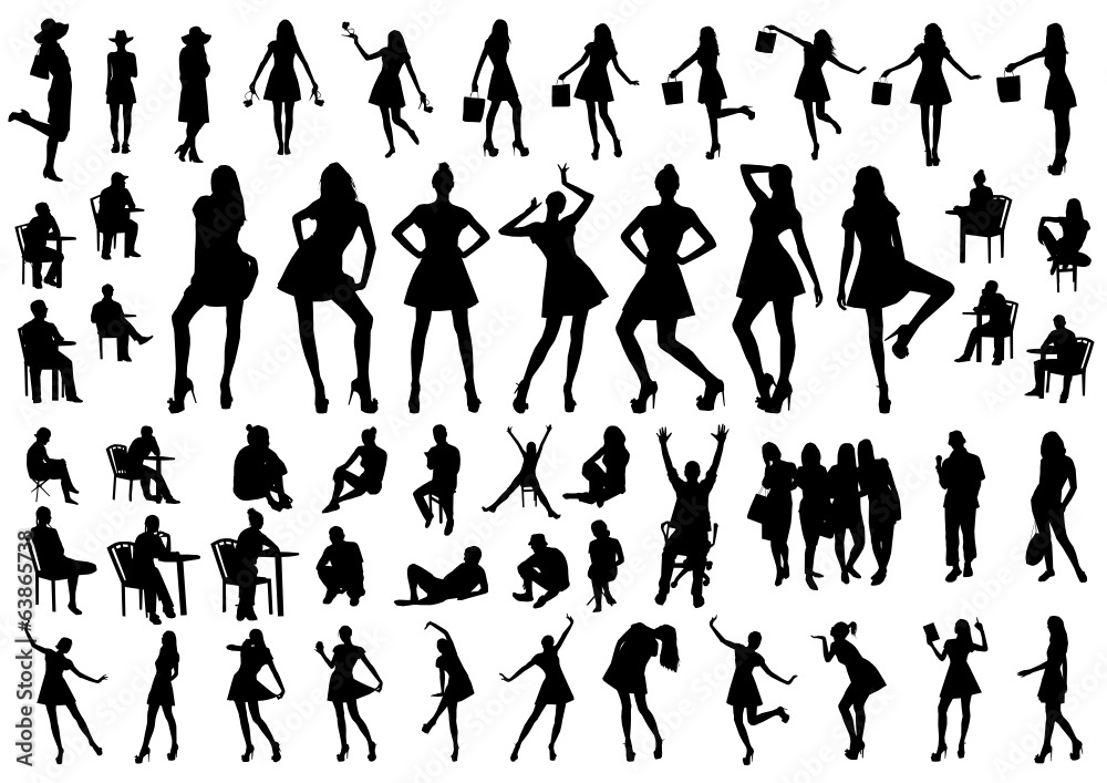 People Silhouettes People Silhouettes