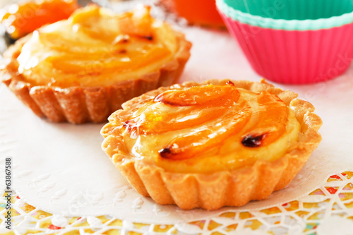 apricot tart photo