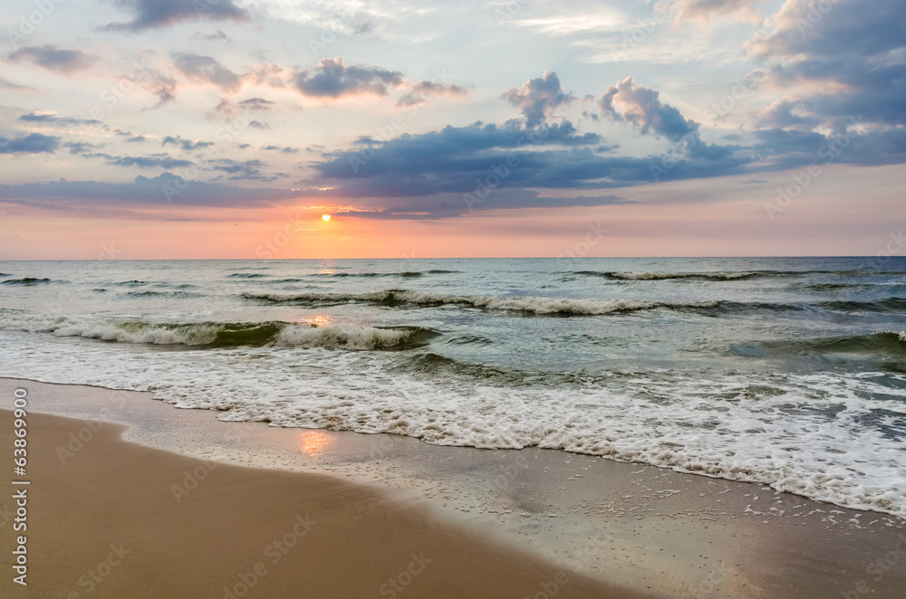 Obraz premium Sea Sunset