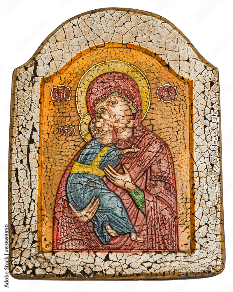 Fototapeta premium Virgin Mary and Infant Jesus Christ