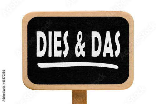 Dies und Das
