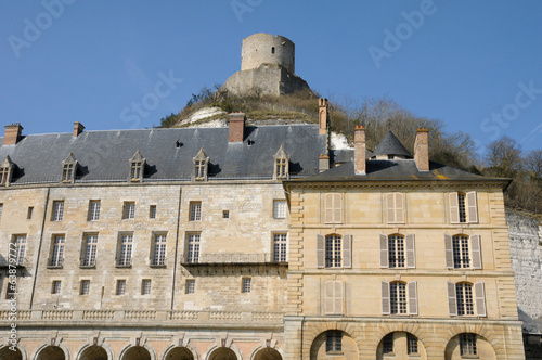 France, castle of La Roche Guyon photo