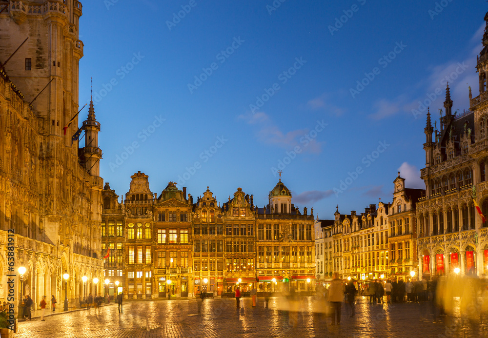 Grand Place Town Square, Brusseles