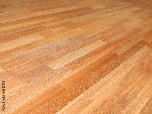 New oak parquet