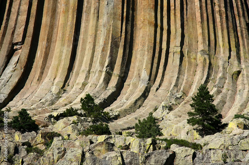 Devil's tower detail photo