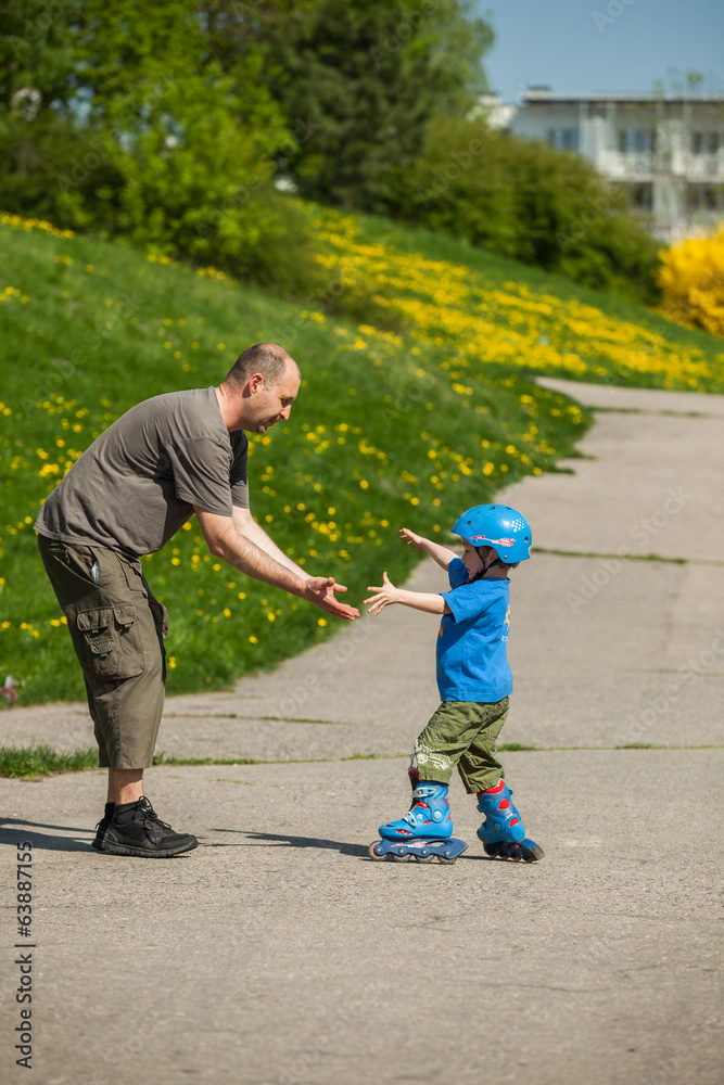 Rollerblades / inline skates teaching time Rollerblades / inline skates teaching time