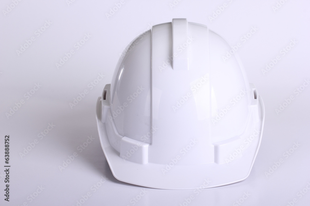 Fototapeta premium White safety hat