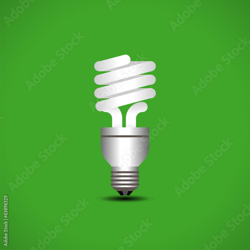 Light bulb vector icon