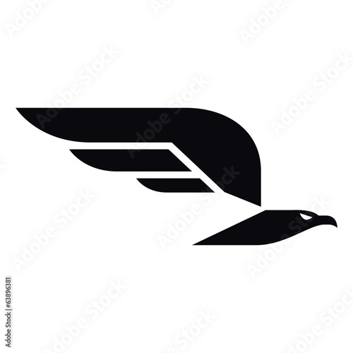 Eagle symbol - vector illus...