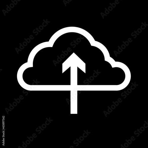 Cloud upload icon