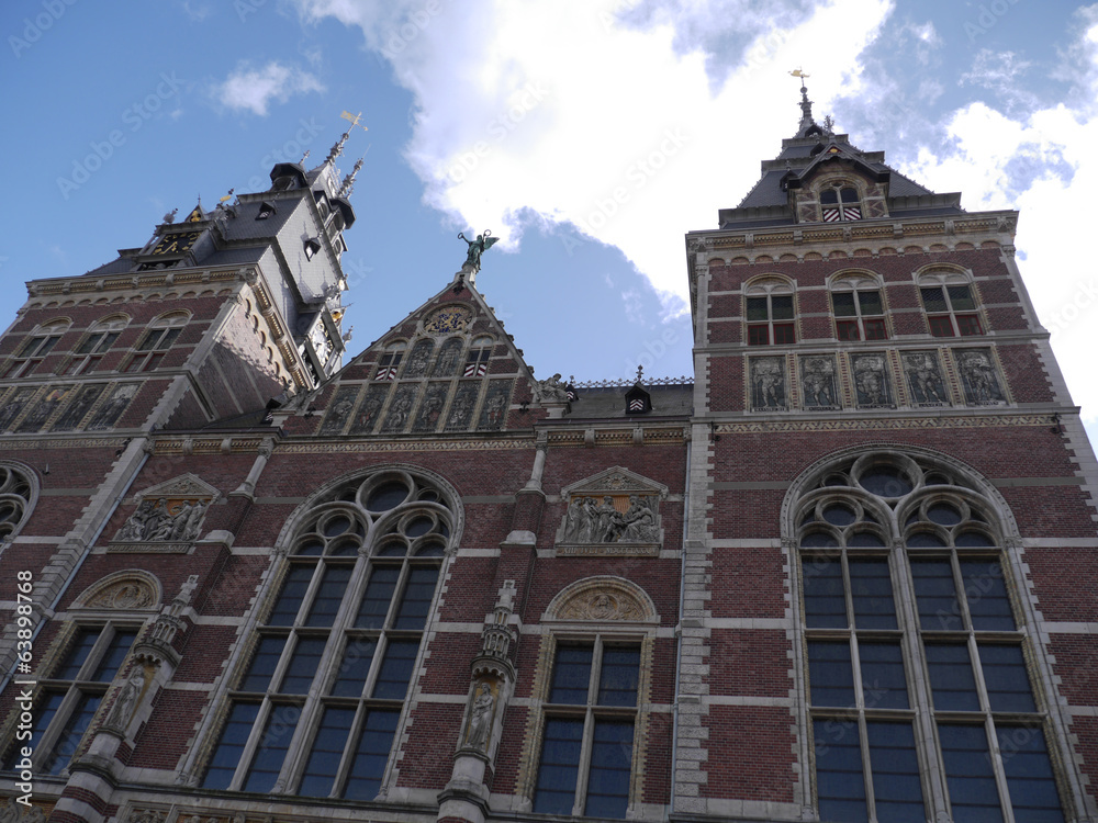 Rijksmuseum facade, Amsterdam