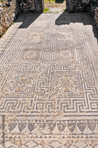 Dyonysus and the Four Seasons house at Volubilis, Morocco
