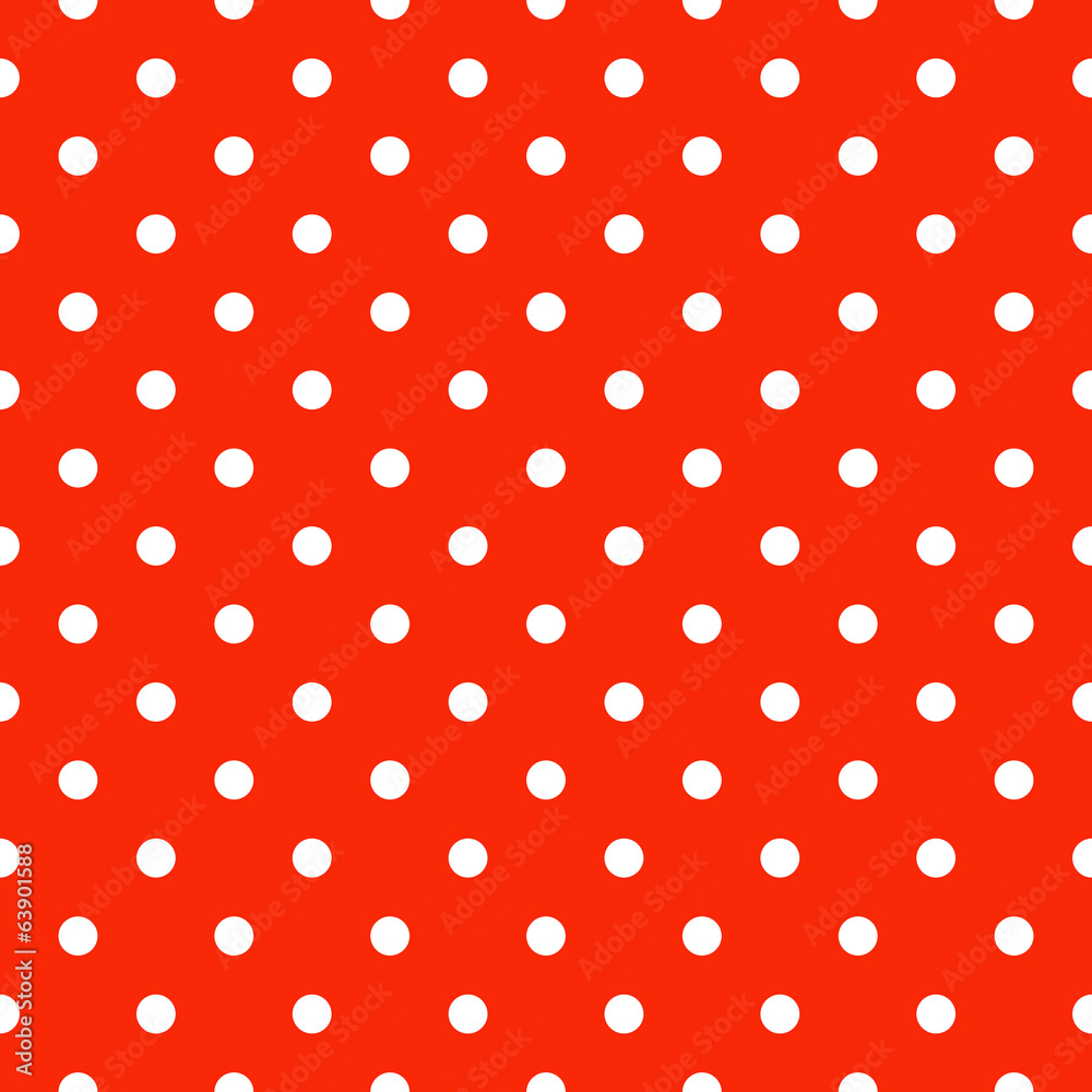 Seamless polka dot pattern