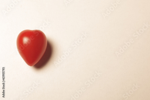 Heart shaped cherry tomato