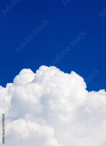 blue sky with clouds