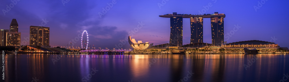 Obraz premium Singapore city