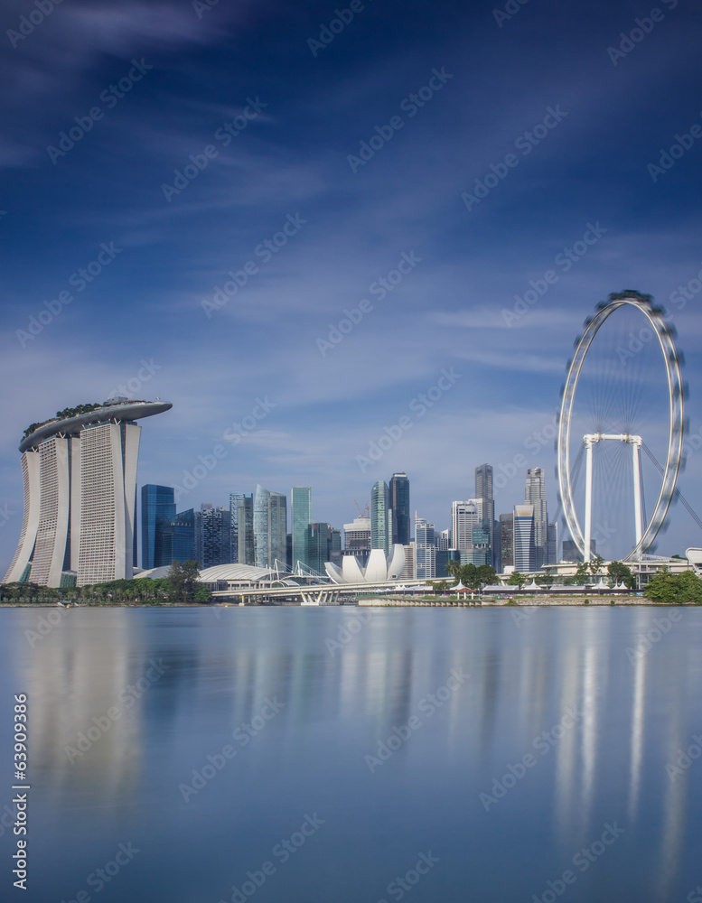 Obraz premium Singapore city