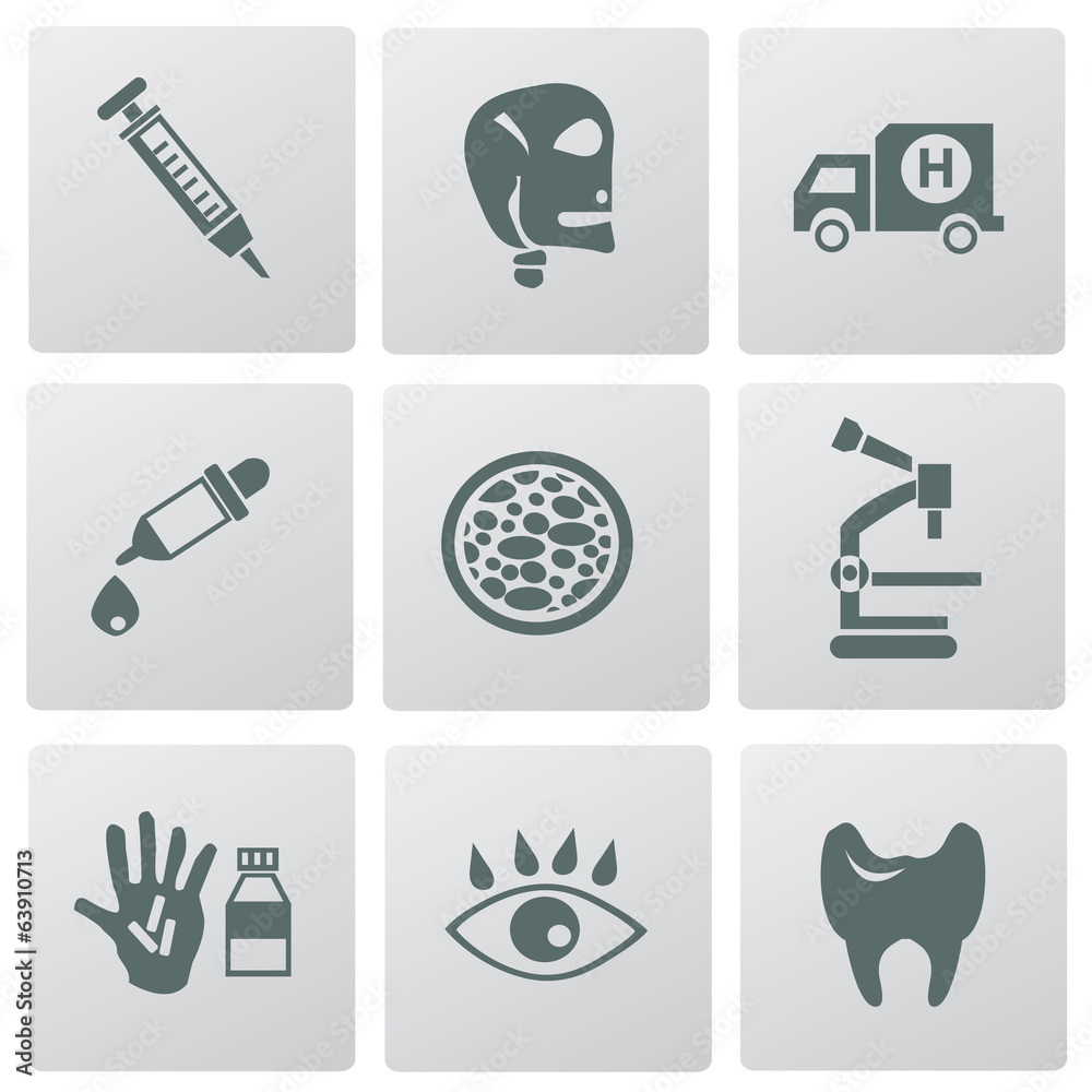 Fototapeta premium Medical icons,vector