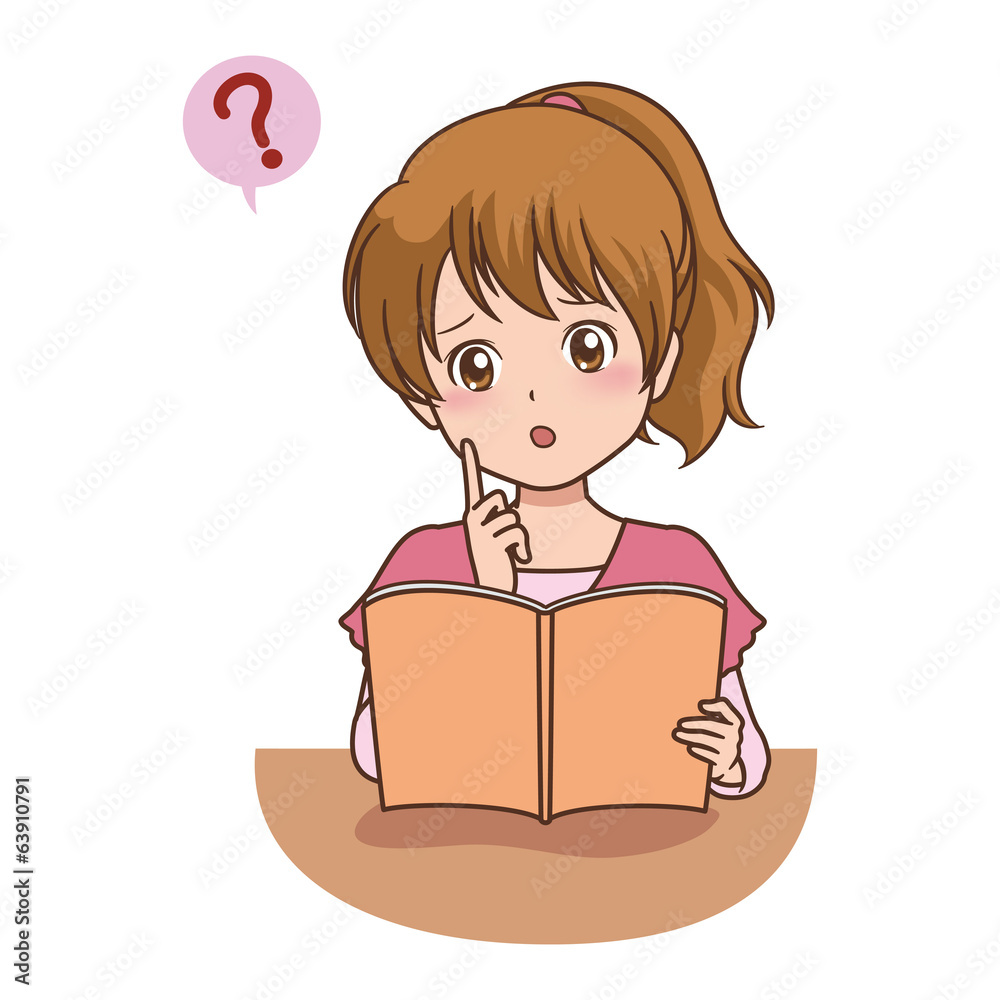 女性/考える 女性/考える