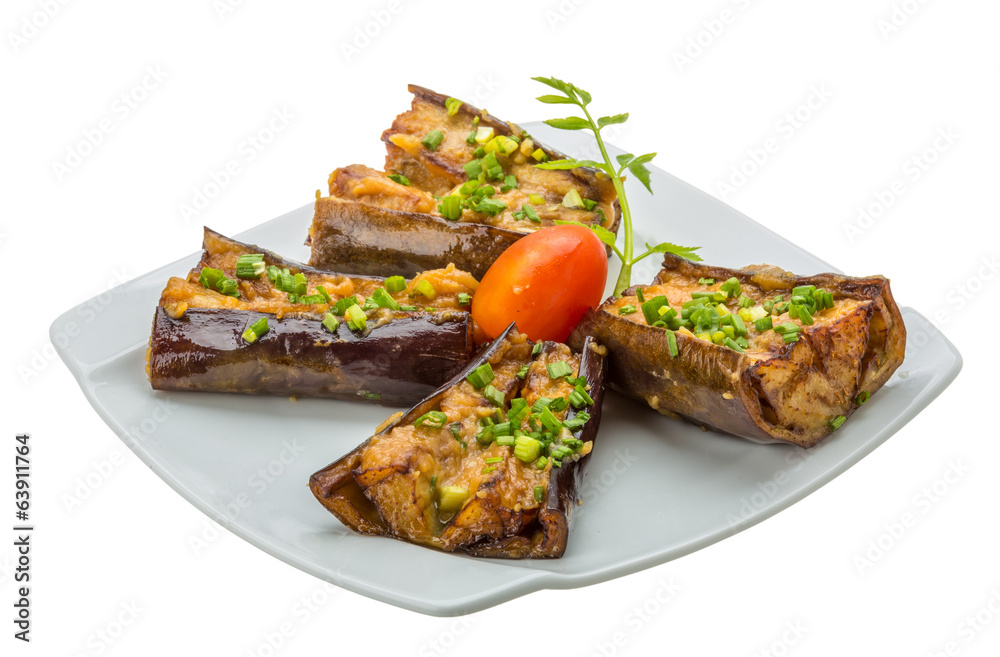 Grilled eggplant Grilled eggplant