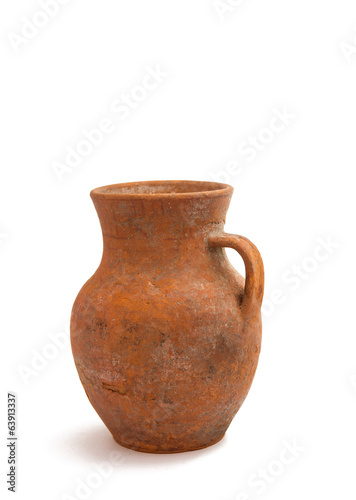 old clay jug
