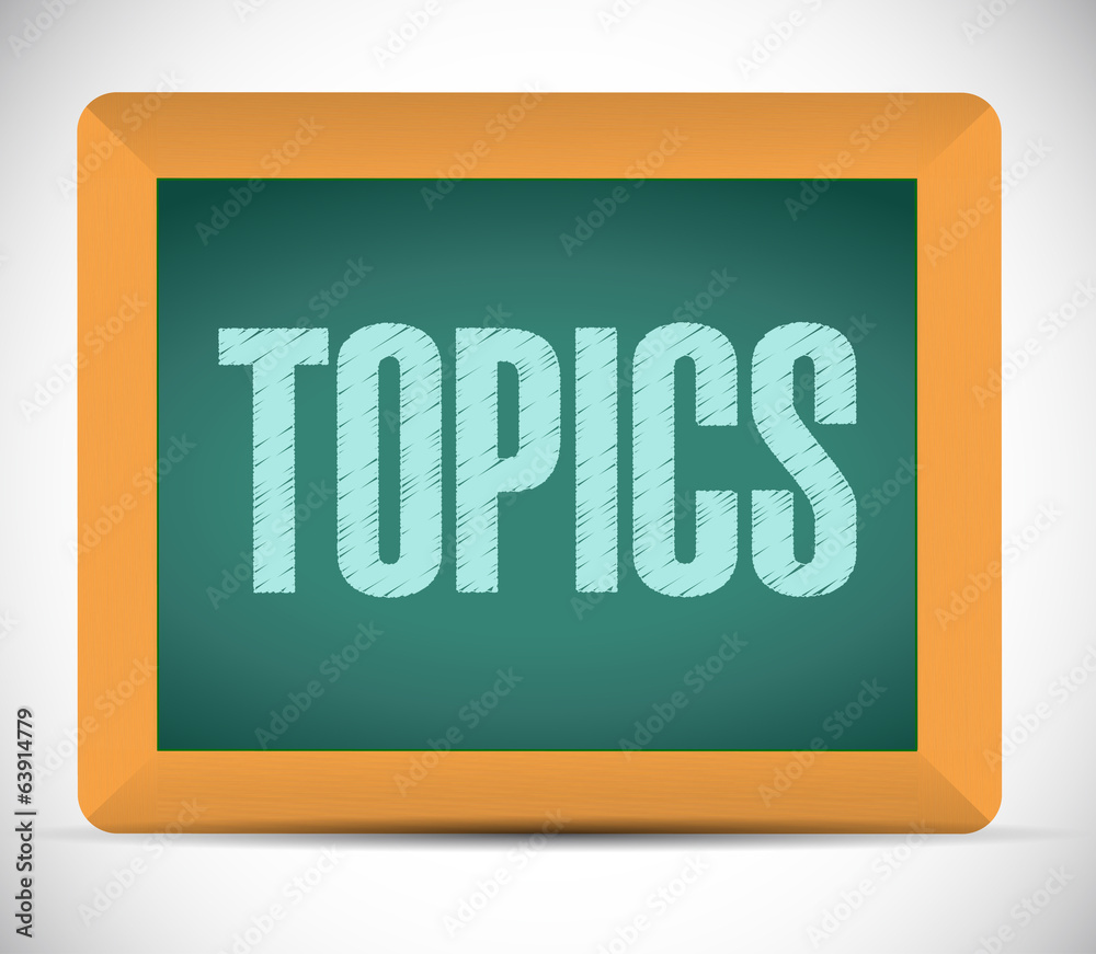 topics message sign illustration design topics message sign illustration design