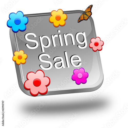 Spring sale button