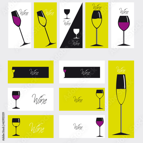 Bicchieri di vino