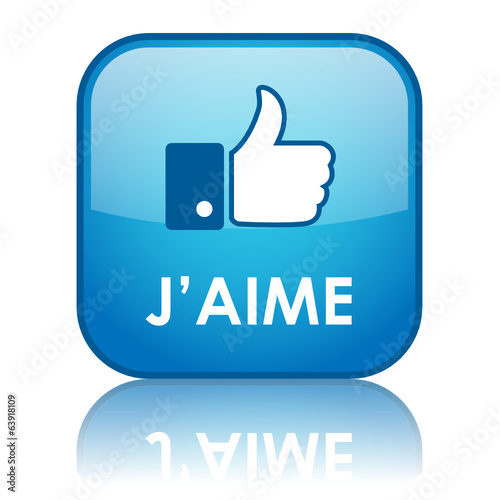 Bouton Web "J’AIME" (recommander partager like réseaux sociaux)