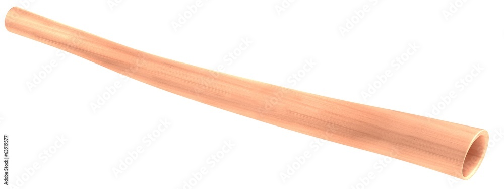 realistic 3d render of digeridoo realistic 3d render of digeridoo