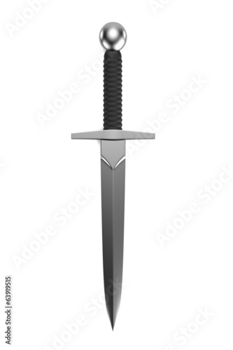 realistic 3d render of dagger Fototapeta