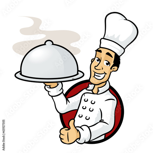 Wallpaper Mural Happy Chef Torontodigital.ca