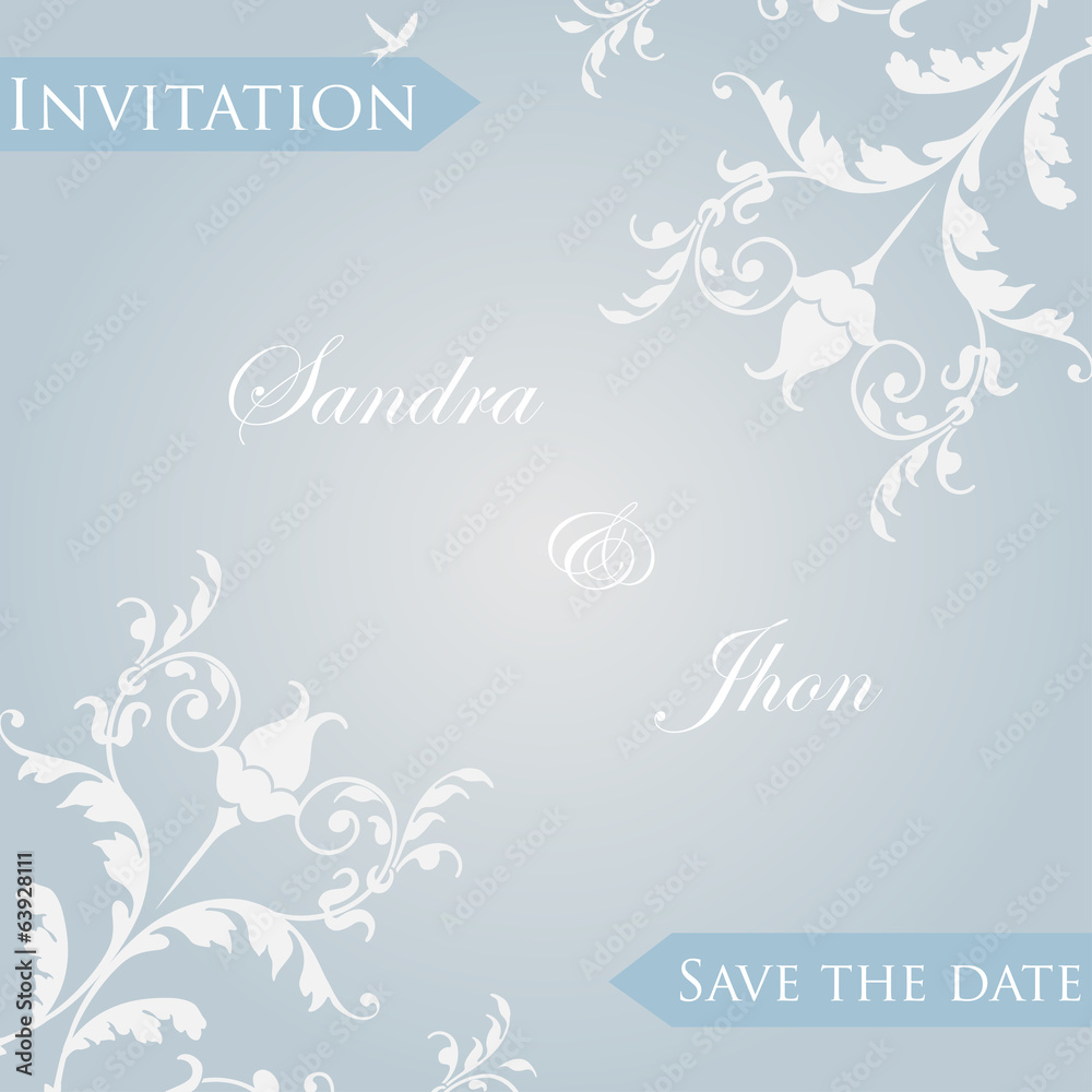 Obraz Zaproszenie na ślub