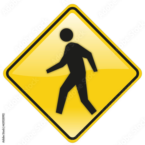 road and traffic sign