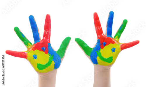 Hand Painted Child.